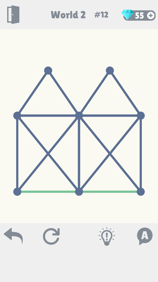 #2. One Touch Drawing - Connect Dots Puzzle (iOS) 由: Wasabi Applications