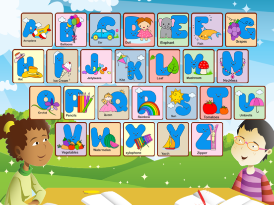 Screenshot #4 pour Practice Easy Reading English Alphabet Games