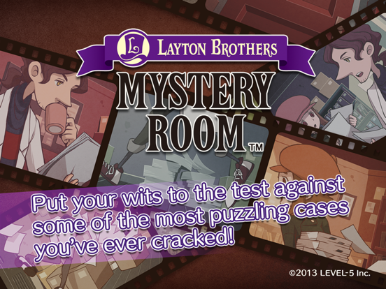 LAYTON BROTHERS MYSTERY ROOM iPad app afbeelding 1