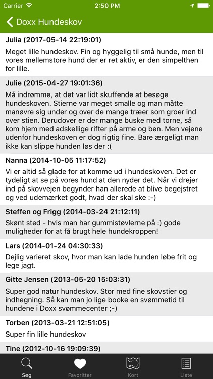 Hundeskove i Danmark - hundeskovene.dk screenshot-3
