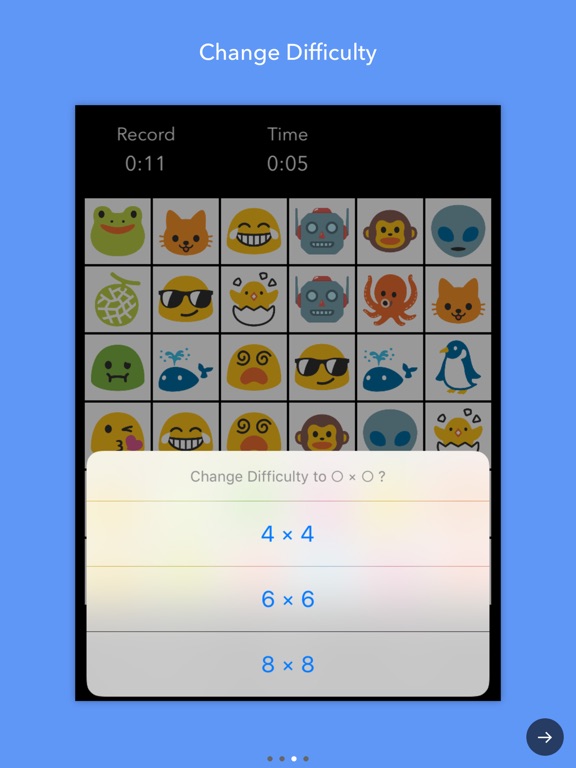 Screenshot #6 pour Emoji Match G - Brain Training, Brain Games