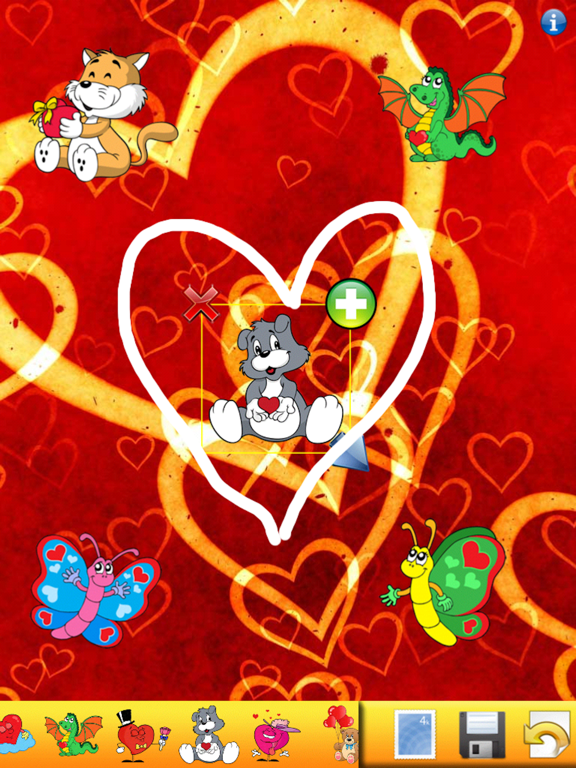 Mothers Day Card Creator iPad screenshot 1 - Entertainment app