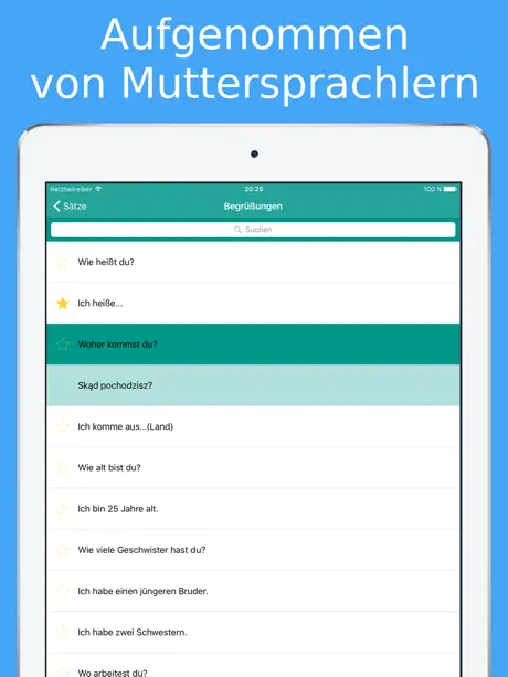 Polnisch Sprechen Lernen - Wörter & Sätze