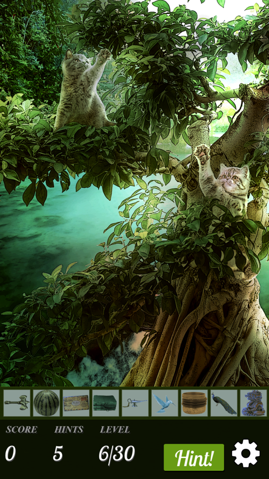 #4. Hidden Object - Cats Island (iOS) 由: Difference Games