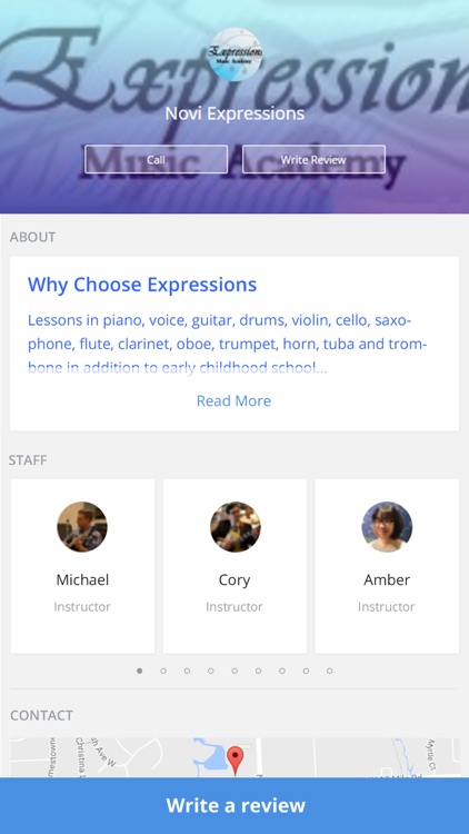 Expressions Music App