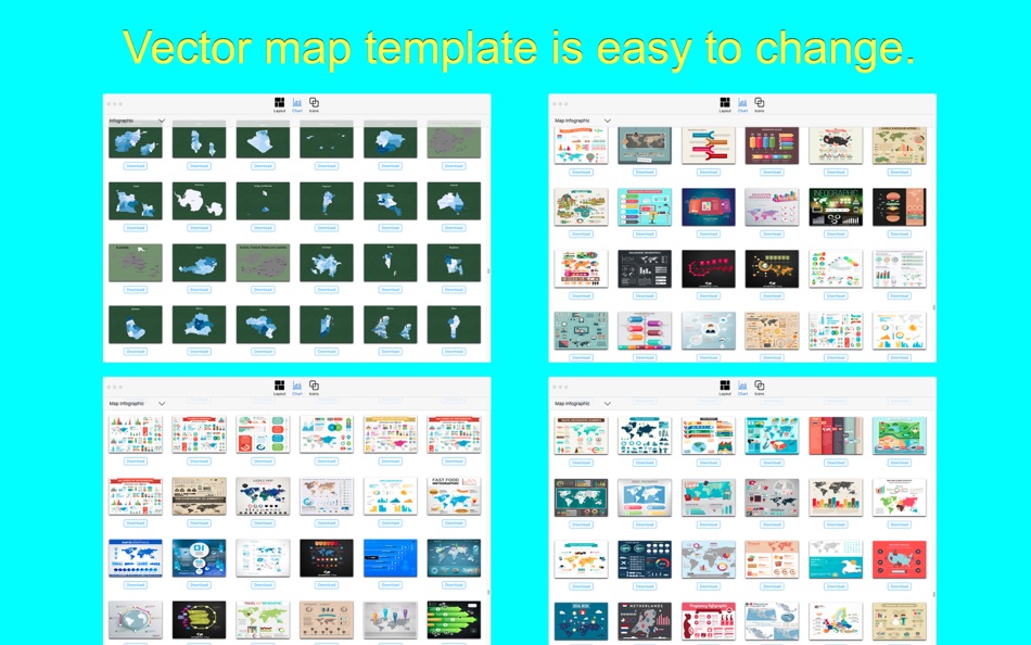 #4. Templates(14W+)SildeShow Lite (macOS) By: 文韬 杨