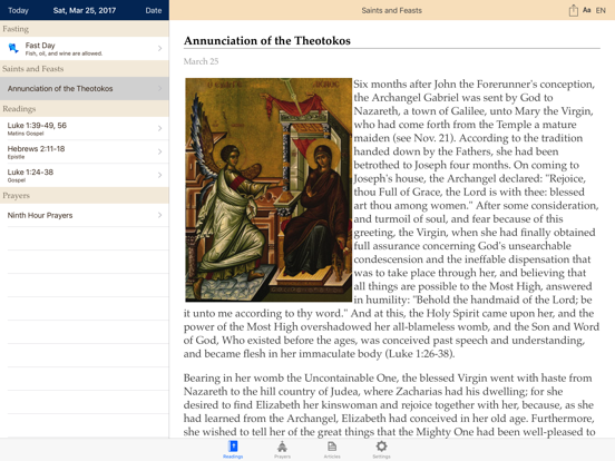 Screenshot #4 pour Daily Readings Lite - Military