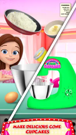 Game screenshot DIY Ice Cream On Cupcake! Cool Desserts Chef Game apk