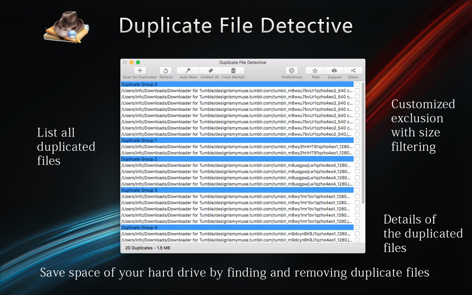 Duplicate File Detective - 1.5.1 - (macOS)