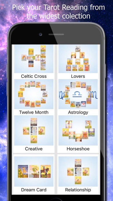 Screenshot #3 pour Tarot Cards Spread Reading Fortune Teller