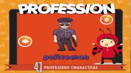 Game screenshot The Profession Vocabulary apk