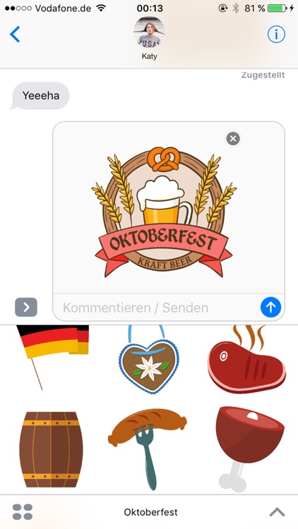 Octoberfest sticker package - Photo booth!