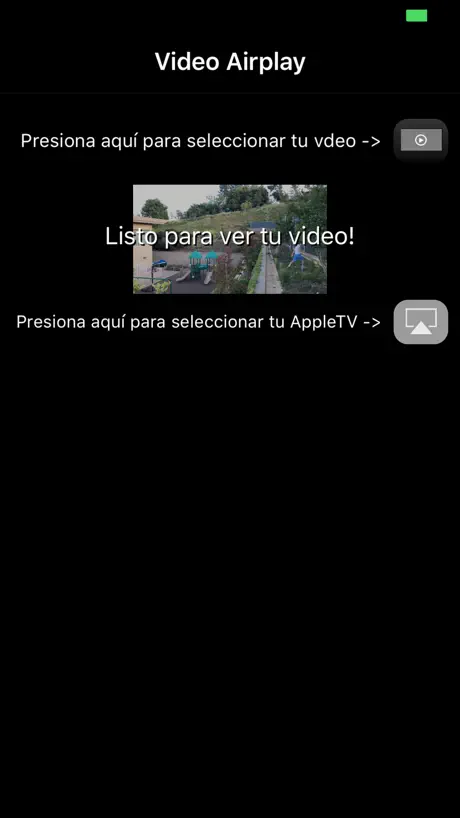 AirPlay Rápido - Para ver tus videos desde iPhone