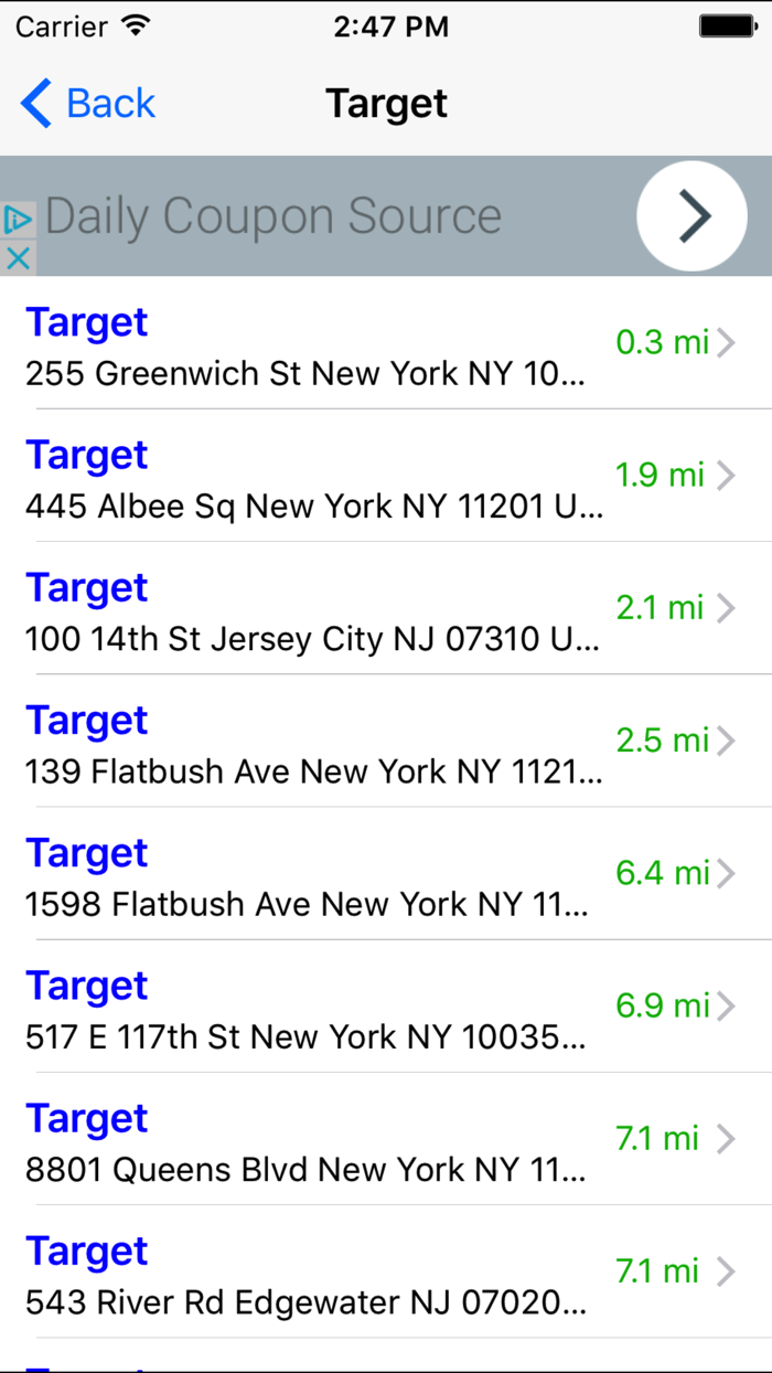 Store Finder Find Nearby Food Shopping and Grocery