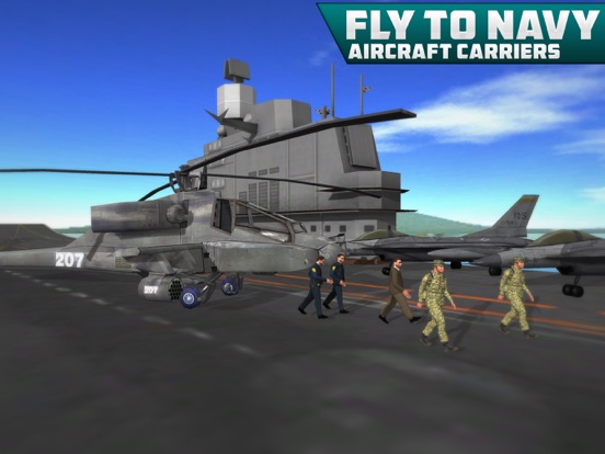 大統領ヘリコプター飛行＆飛行シミュレーターのおすすめ画像2