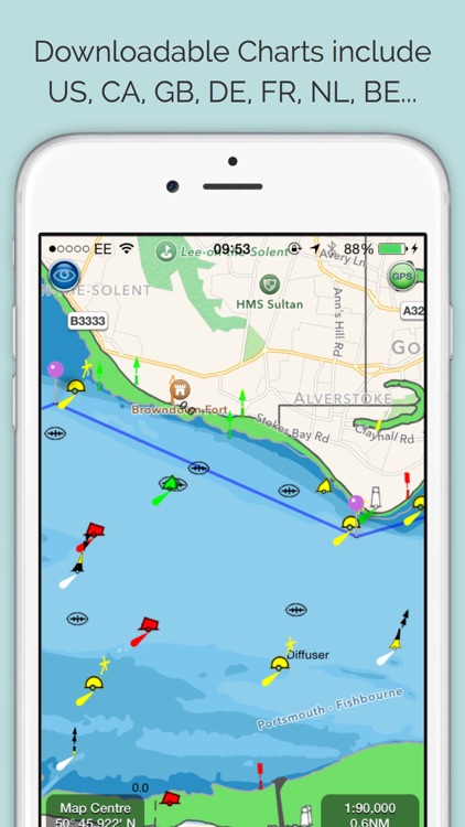 SeaNav - HD Nautical Charts and Marine Navigation