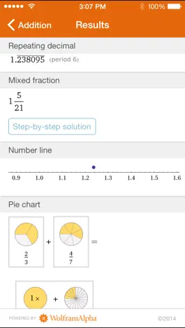 Game screenshot Wolfram Fractions Reference App hack