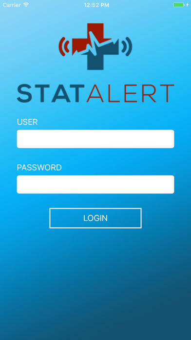 STAT Alert app screenshot