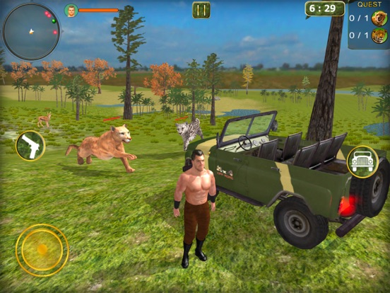 Screenshot #4 pour Sniper Hunter – Deer & Shark Hunting Game