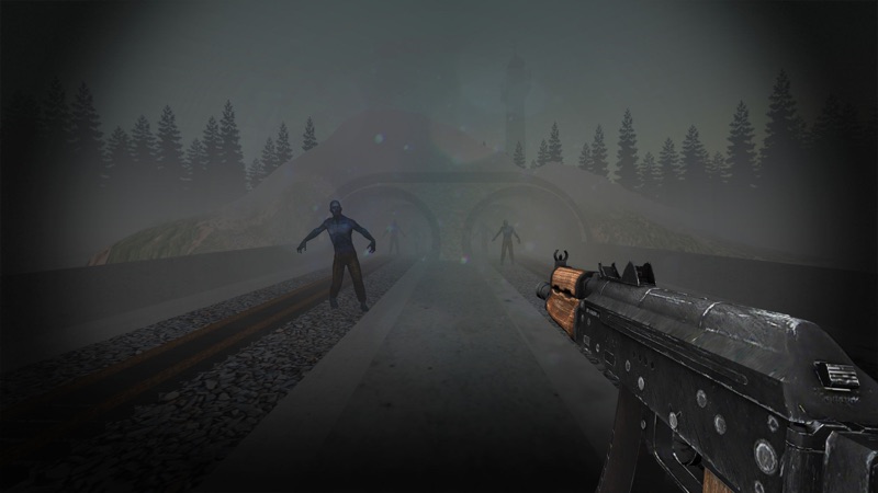 Dead Railway Zombie Station screenshot 1