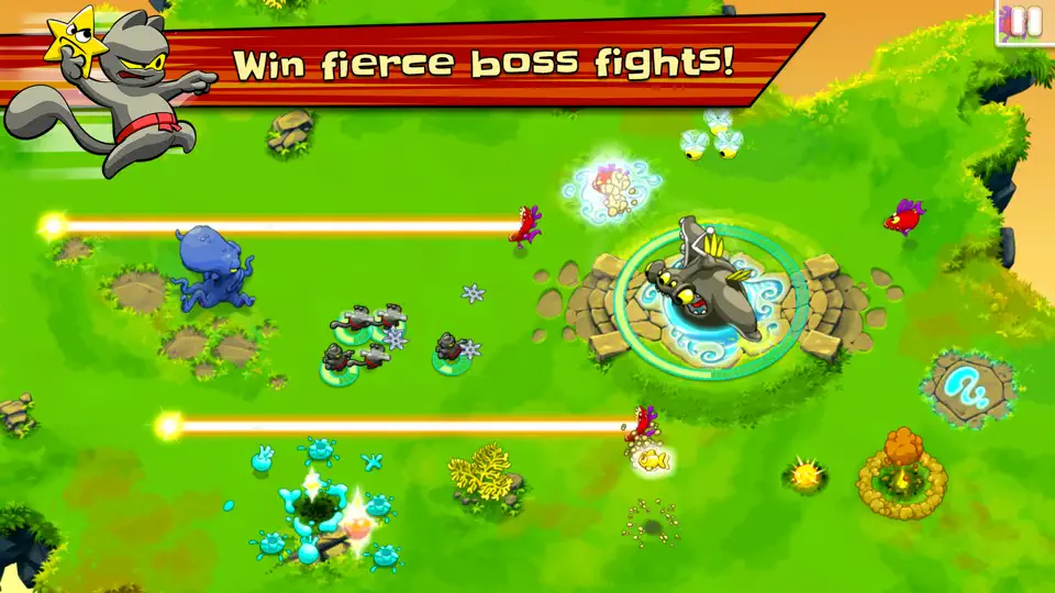 Ninja Hero Cats iPhone Screenshot 4