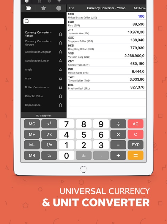 Calculator & Unit Converter screenshot-1