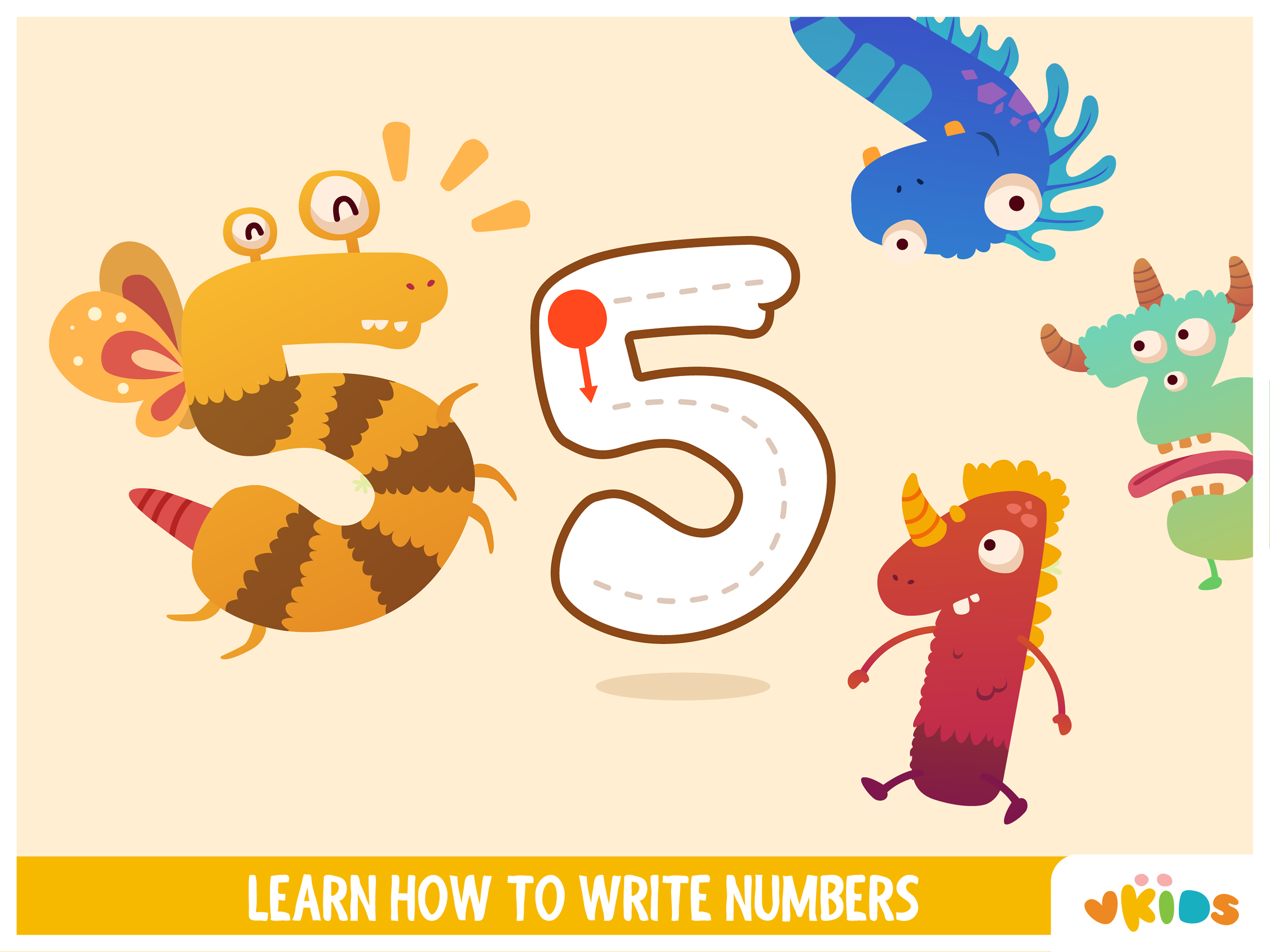 Kids number - Educational puzzle games for Toddler