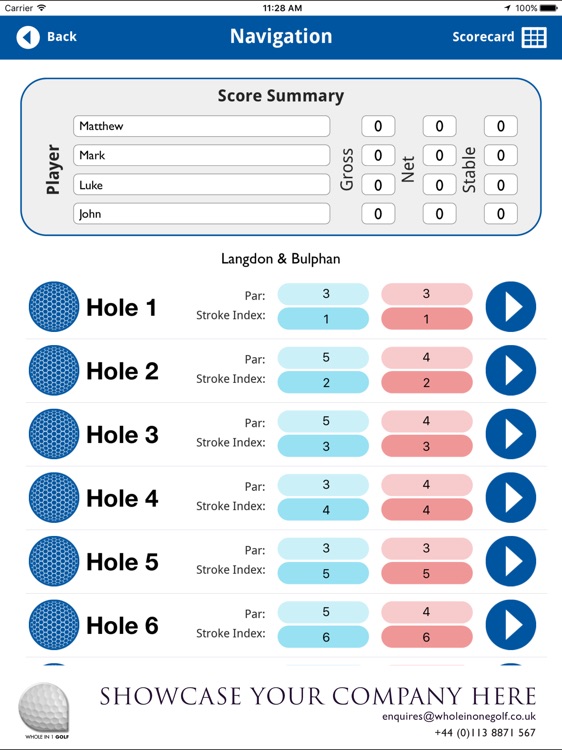 Langdon Hills Golf Club - Buggy