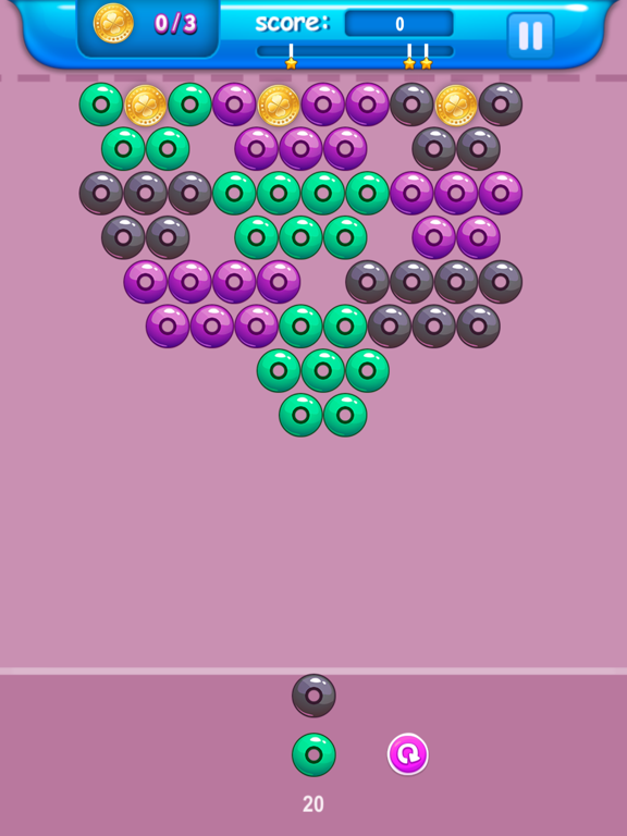 Beads Shoot - bubble blast iPad screenshot