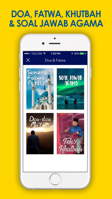 i-Islam Perlis: Khutbah, Doa iPhone screenshot 5 - Reference app