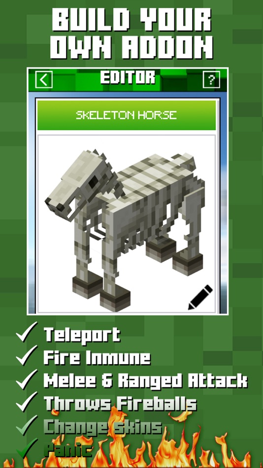 #1. Addons Builder for Minecraft PE (iOS) 由: KISSAPP, S.L.