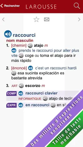 Game screenshot Grand Dictionnaire Espagnol/Français Larousse hack