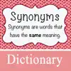 Synonym Dictionary Definitions Terms App Delete