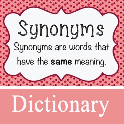 Synonym Dictionary Definitions Terms icon