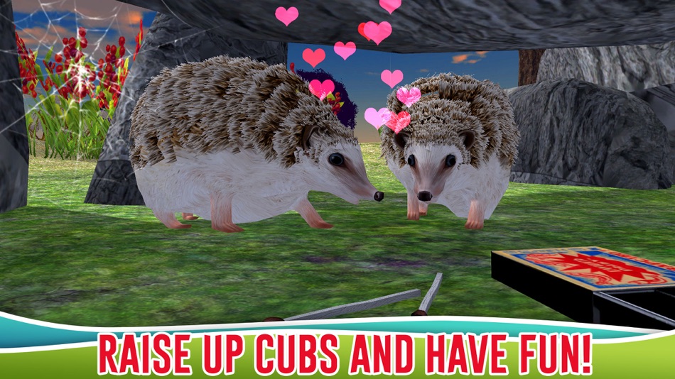 #4. Forest Hedgehog Simulator 3D (iOS) Podle: Tayga Games OOO