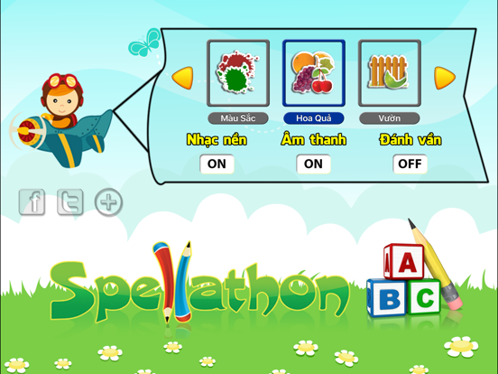 Bé Học Ghép Chữ, Tìm Từ - Phát Âm, Đánh Vần iPad screenshot