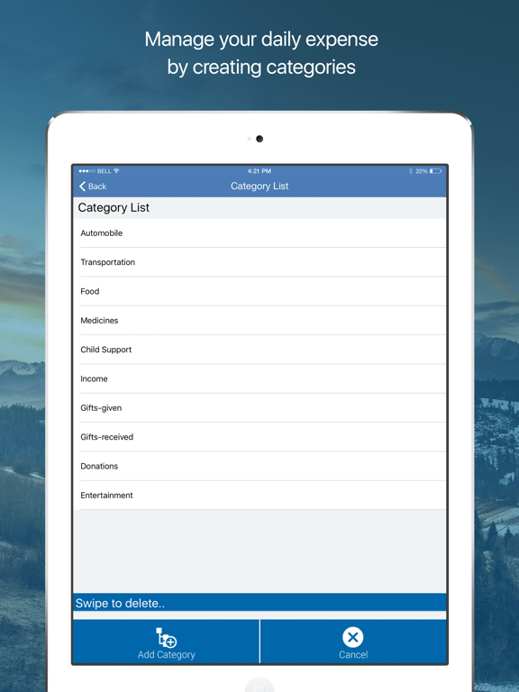 Screenshot #6 pour Expanse Tracker Track Spending