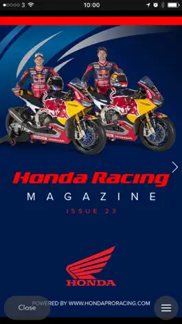 Game screenshot Honda Racing Magazine apk