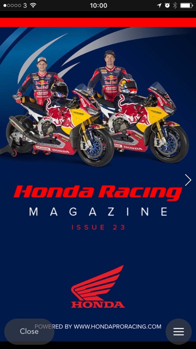 Screenshot #2 pour Honda Racing Magazine