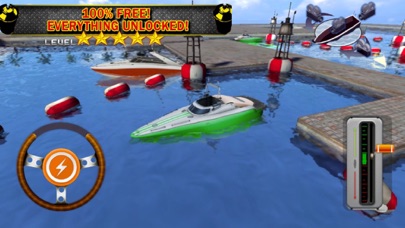 ACE 3D BOAT PARKING SPEEDBOAT DRIVING SIMULATOR 2.0 IOS
