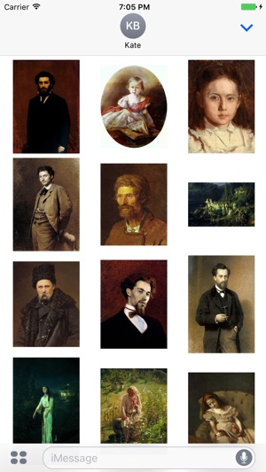 Ivan Kramskoy Artworks Stickers(圖2)-速報App
