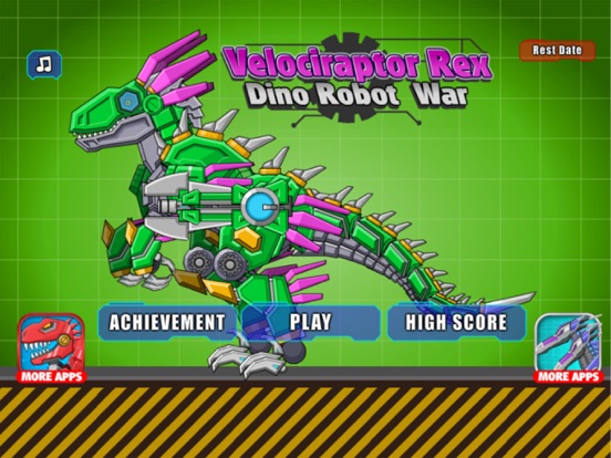 Игра Velociraptor Rex Dino Robot War