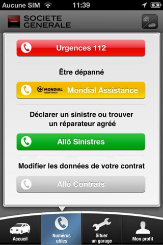 Assistance Assurances screenshot 3