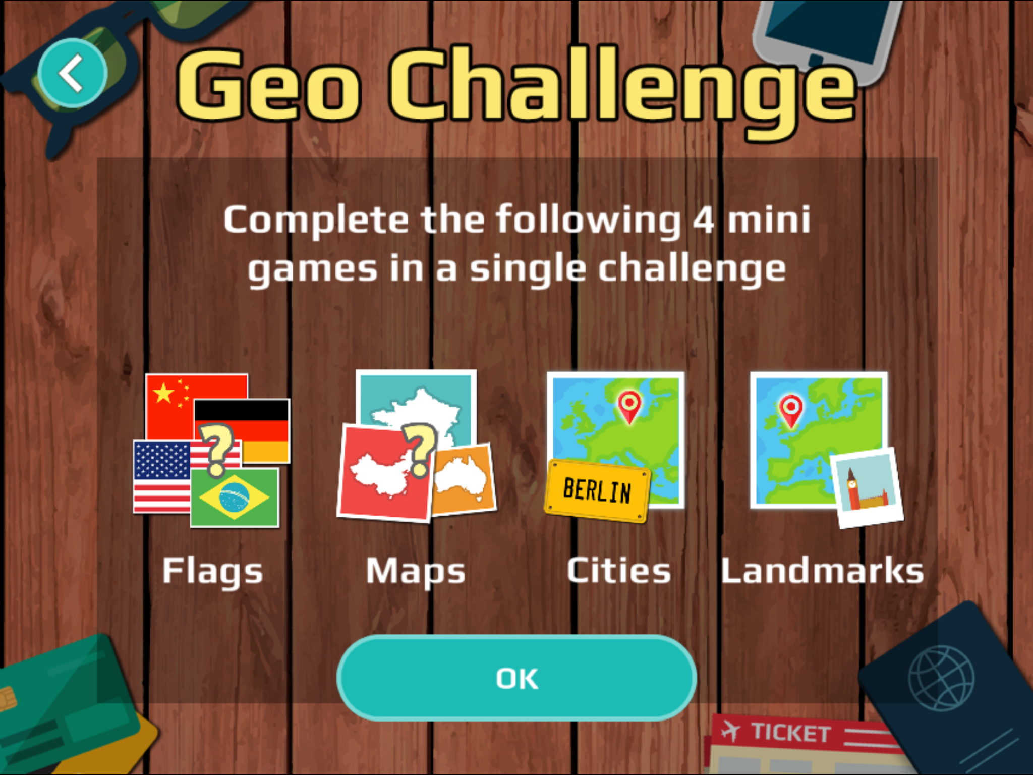 Geo Challenge - Quiz Game