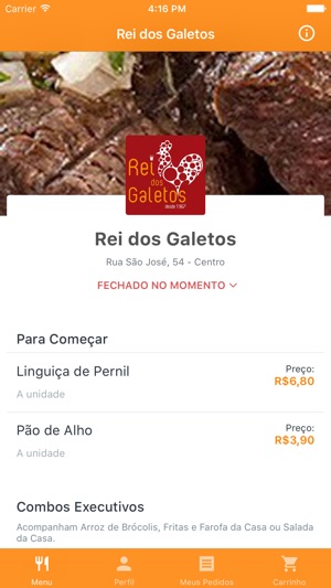 Rei dos Galetos Delivery(圖1)-速報App