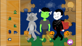 Halloween Kids Puzzles screenshot