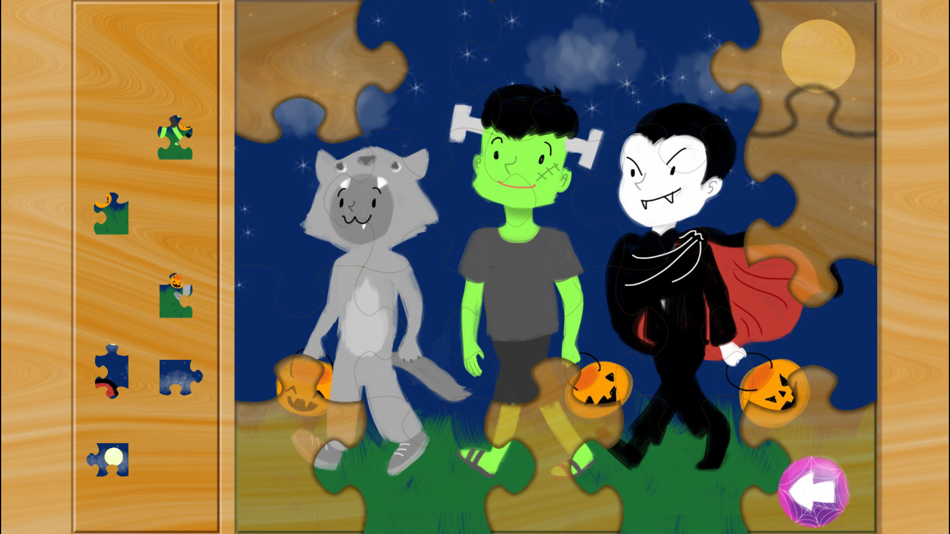 #3. Halloween Kids Puzzles (iOS) 由: Scott Adelman Apps Inc
