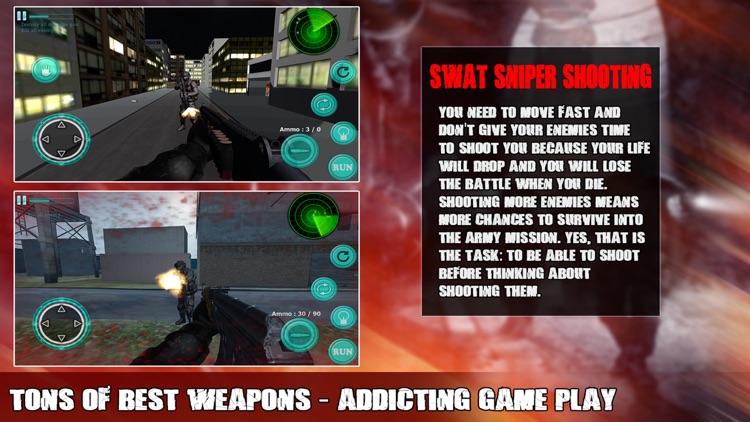 SWAT Sniper Shooting