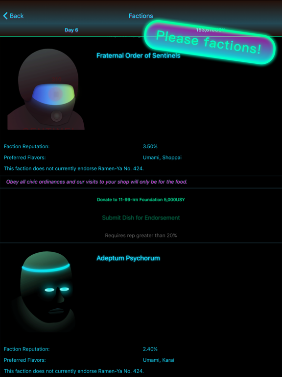 Screenshot #5 for Ramen Shop 2083: Cyberpunk Restaurant Management