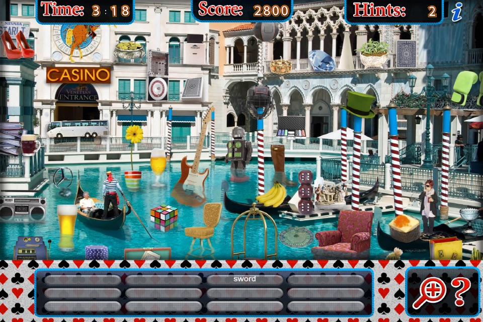 Hidden Objects Las Vegas Time screenshot 3